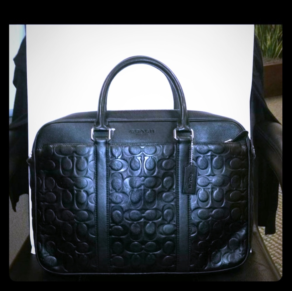 NWOT COACH laptop bag with sleeve!!!